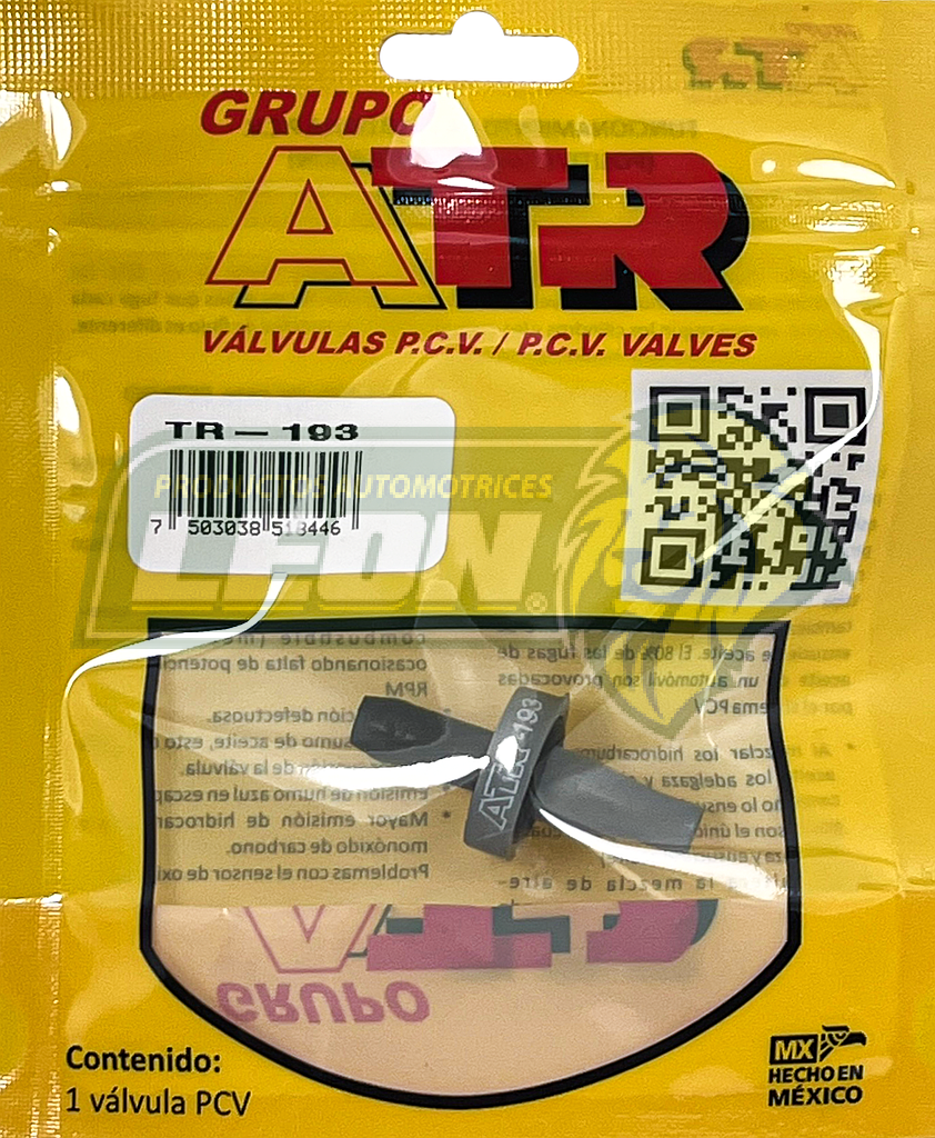 VALVULA PCV G.M. MATIZ G2 1.0L 06-09, SWIFT 1.3L 86-94, SPRINT 1.0L 90-91, PONTIAC MATIZ 1.0L 03-09