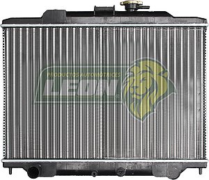 RADIADOR AGUA ENFRIAMIENTO NISSAN URVAN 02-07 2.4L C-A/A STD (35804) E25