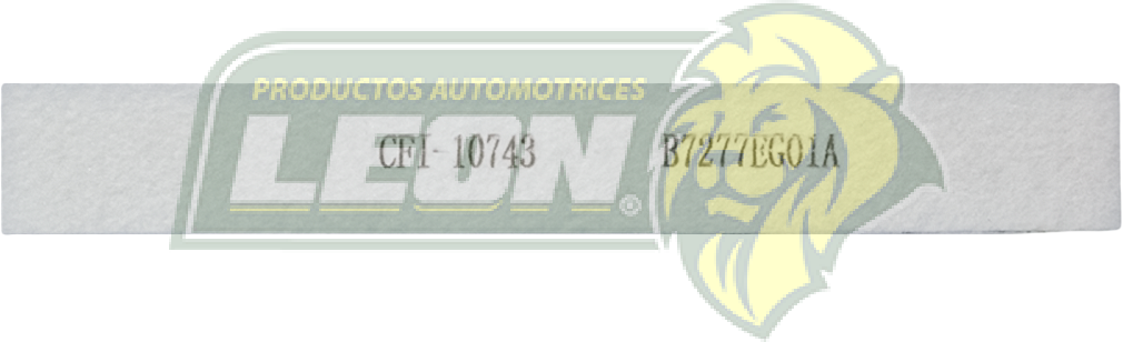 FILTRO DE CABINA DODGE GRAND CARAVAN 2011/2017 V6 3.6L.