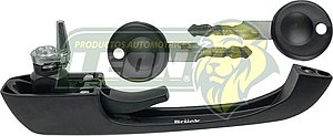 MANIJA EXTERIOR PUERTA DELANTERA VW COMBI 1.6L 74-89, 1.8L 89-01 T2 T2A C/LLAVE NEGRO ELLEN BRASIL (211837205N)