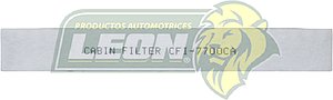FILTRO DE CABINA CON CARBON NISSAN PLATINA 2002-2009 4 CIL 1.6L F/INJ / NISSAN  1.6L F/INJ / RENAULT C