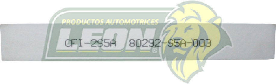 FILTRO DE CABINA HONDA (ELEMENT 2.4L 03-11, CIVIC 1.7L 02-05) (2PZAS)