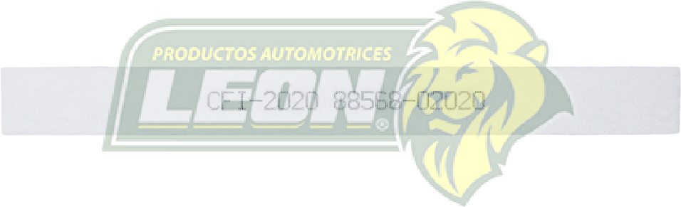 FILTRO DE CABINA TOYOTA MATRIX 2003-2010 4 CIL. 1.8 L
