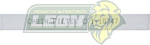 FILTRO DE CABINA DODGE NITRO 2007-2011 V6 4.0 L (2PZAS)
