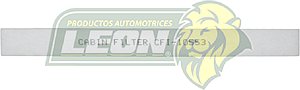 FILTRO DE CABINA NISSAN 2.5/4.0L (NV1500/NV2500 4.0L 12-15, PATHFINDER 4.0L 05-12, 5.6L 08-12, XTERRA 4. (2PZAS)
