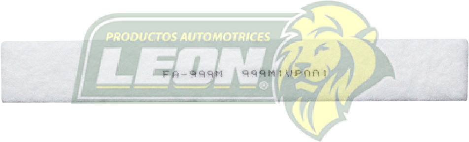 FILTRO DE CABINA NISSAN 2.5L (ALTIMA 2.5/3.5L 00-06, SENTRA B15 1.8L 00-06, MITSUBISHI OUTLANDER, LAN