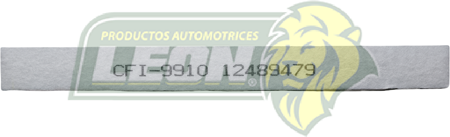 FILTRO DE CABINA G.M. CHEYENNE 01-02, V8 5.3L, SILVERADO 1500 99-02 V6 4.3L