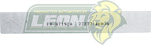 FILTRO DE CABINA CON CARBON TOYOTA 2.4/2.5/3.5L (SIENNA 2.7/3.3/3.5L 04-17)