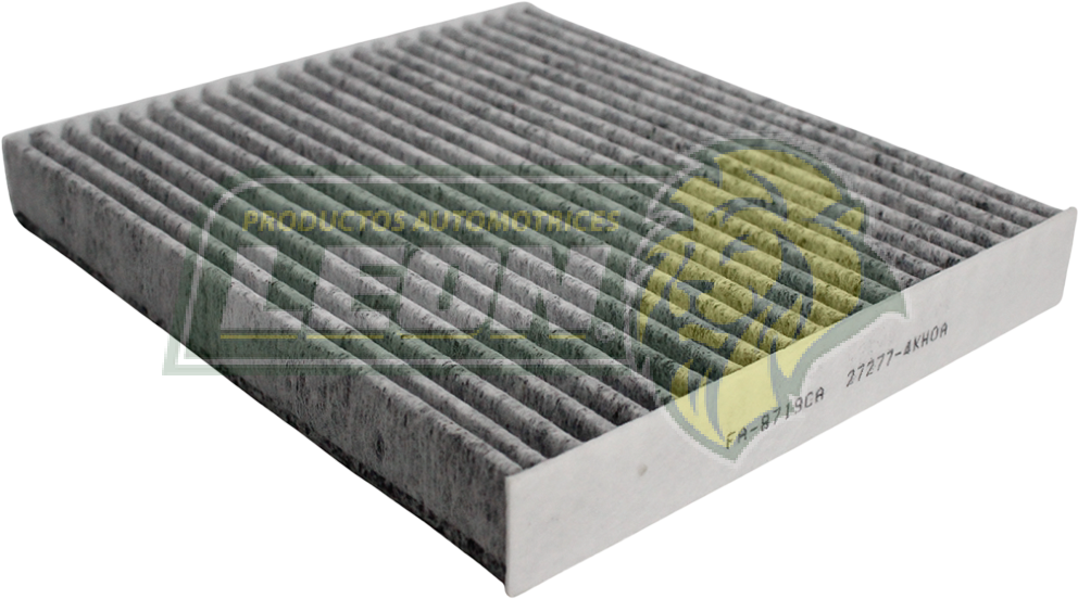 FILTRO DE CABINA CON CARBON TOYOTA 2.4/2.5/3.5L (SIENNA 2.7/3.3/3.5L 04-17)