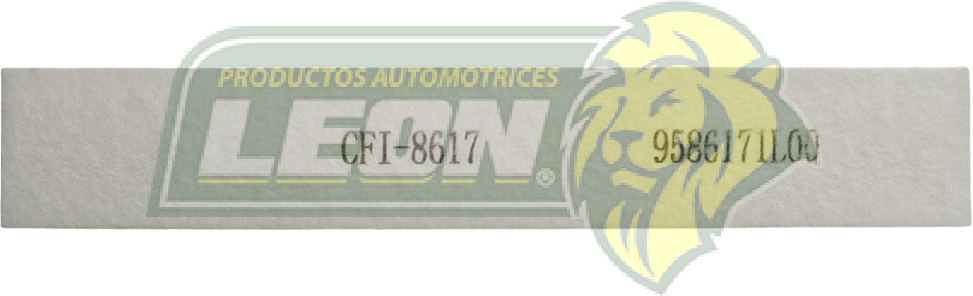 FILTRO DE CABINA SUZUKI (VITARA 1.6L 99-01, 2.0L 99-03, 2.5L 2004, XL-7 2.7L 01-03, RAM PROMASTER CITY 2