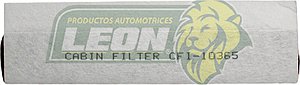 FILTRO DE CABINA MG ZS SUV 1.5 CON CARBON