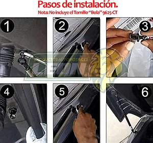 AMORTIGUADOR CAJUELA TOYOTA YARIS 1.5L 06-15 (43 cm)