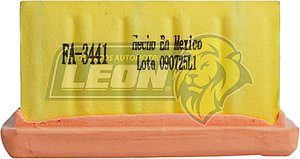 FILTRO AIRE VW GOLF A2 4C 1.8L 87-92, JETTA A2 4C 1.8L 87-92, CARIBE 4C 1.6L 77-80, ATLANTIC 4C 1.6L 1981 (PCAVW4, 055129620A, C2039, CA3441M, GAVW-10, FA-3441, 055-129-620A, LX266, F-34A41)