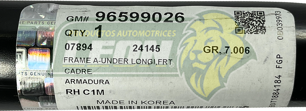 BRAZO BARRA ESTABILIZADORA G.M. MATIZ 04-15 (R) ORIGINAL