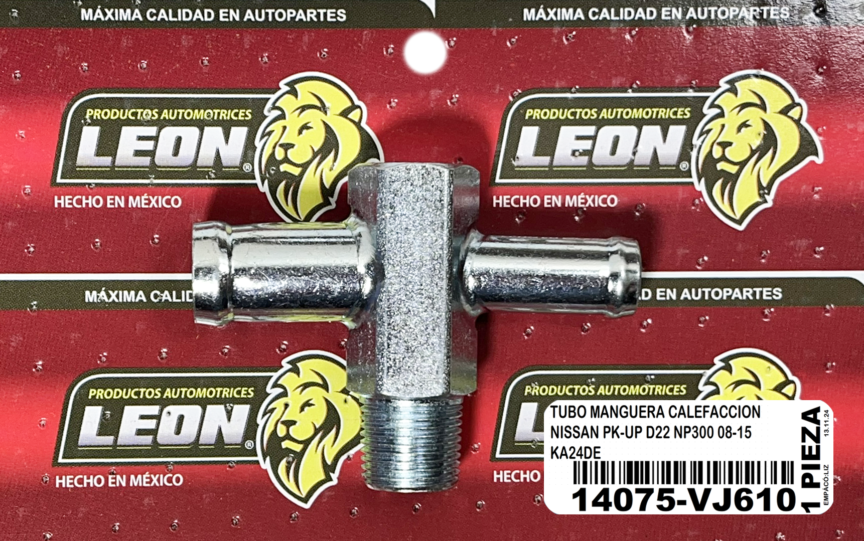 TUBO MANGUERA CALEFACCION NISSAN PK-UP D22 NP300 08-15 KA24DE