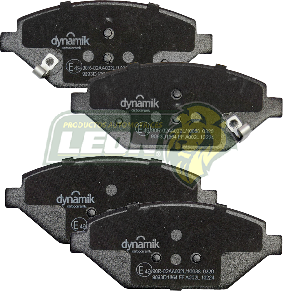 BALATA F.D. G.M. SPARK NG 16-19 VERSION LT (INCLUYE SEGUROS) (9181D1864, 9093D1864) R.D.