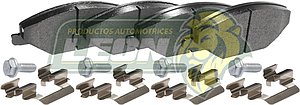 BALATA F.D. VW VENTO 4C 1.6L 13-22, POLO 4C 1.6L 15-22 R.D. (INCLUYE SEGUROS Y TORNILLOS)