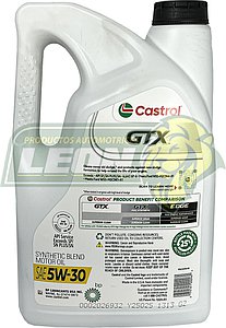 ACEITE SYNTHETIC BLEND 5W30 4.73 Lt. CASTROL GTX
