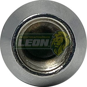 TUERCA CROMADA CONICA TAPADA PONTIAC MATIZ T/O 12x1.25mm LL.17mm