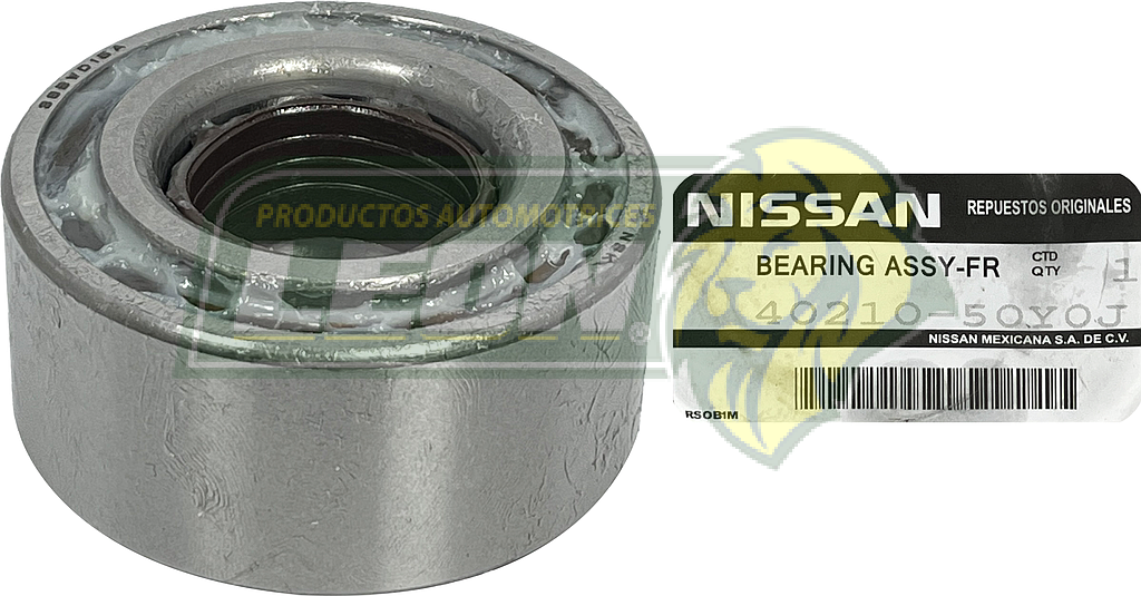 BALERO DOBLE NISSAN TSURU III 92-04, SENTRA 96-00, TSUBAME 92-04, TOYOTA CAMRY 83-91, COROLA 84-87, HIGHLANDER 01-03 R.D. (107B1100, 574795A, 40210-50NSN)