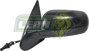 ESPEJO LATERAL (L) VW POINTER 4 PUERTAS NEGRO ABATIBLE, CONTROL ORIGINAL 2000-UP