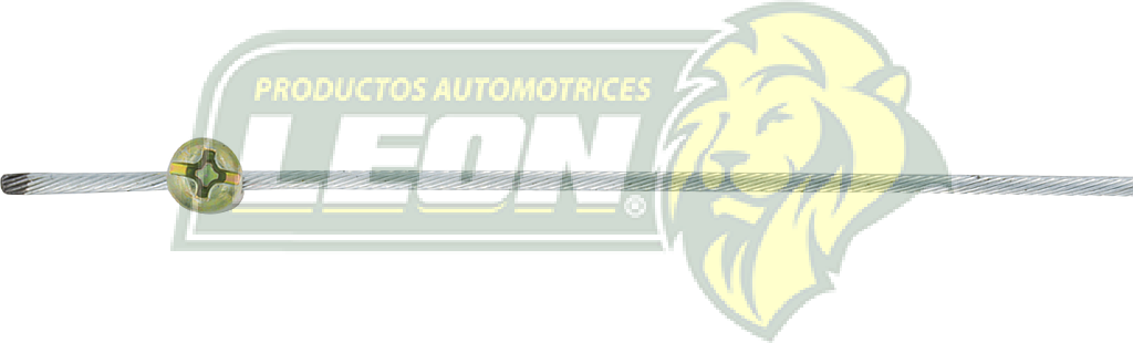 CHICOTE ACELERADOR/CLUTCH MOTOCICLETA UNIVERSAL CON AHORCADOR 4 mts., GR:2 mm