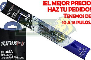 HOJA ó PLUMA LIMPIAPARABRISAS TRASERO 15” (PIEZA) 