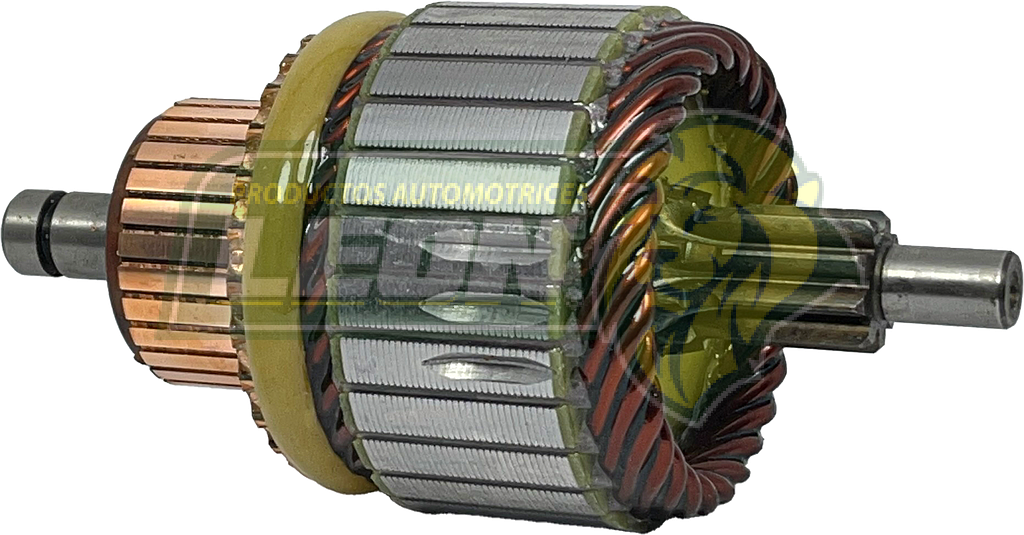 ARMADURA TIPO BOSCH DODGE, MERCEDES, MINI COOPER, CHEVROLET, RENAULT, NISSAN, PLYMOUTH 98-04, 12 VOLTS 9 ASTRIAS (1004011089, 17790, 17854, 17855, WAI 61-9150, A91501)