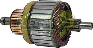 ARMADURA TIPO BOSCH DODGE, MERCEDES, MINI COOPER, CHEVROLET, RENAULT, NISSAN, PLYMOUTH 98-04, 12 VOLTS 9 ASTRIAS (1004011089, 17790, 17854, 17855, WAI 61-9150, A91501)