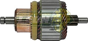 ARMADURA TIPO BOSCH DODGE, MERCEDES, MINI COOPER, CHEVROLET, RENAULT, NISSAN, PLYMOUTH 98-04, 12 VOLTS 9 ASTRIAS (1004011089, 17790, 17854, 17855, WAI 61-9150, A91501)