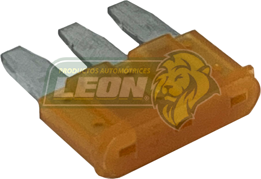FUSIBLE CLAVIJA MICRO 5 AMP 3 TERMINALES ANARANJADO