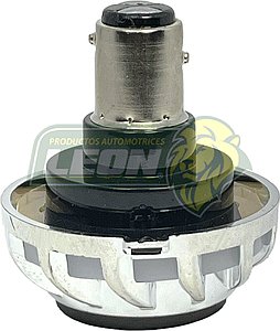 FOCO LED OJO DE ANGEL P/CALAVERA, BASE BAY15D (1157) DOBLE FUNCION, 12V 47.5x51mm
