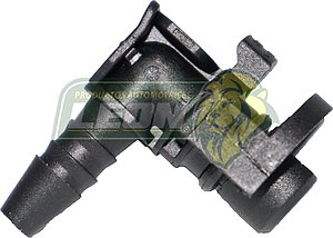 CONECTOR REFRIG. G.M. SONIC L4 1.6L 12-17, AVEO 1.6L 09-11, CRUZE 1.8L 10-16, PONTIAC G3 1.6L 09-10, BUIK ENCORE 1.4L 14-19 (TUBO DE TERMOSTATO) (55354565, 25192904, 25192905)