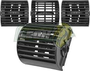 REJILLA VENTILACION AIRE CABINA INTERIOR G.M. CHEVY SEDAN Y PICK-UP 1.4L 96-02, 1.6L 96-03