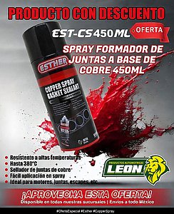 SELLADOR FORMADOR DE JUNTAS COBRIZADO SPRAY 450 ml.