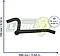 MANGUERA CALEFACCION SALIDA FORD FIESTA L4 1.6L 01-02, COURIER L4 1.6L 01-12 (XS618K580BA) Ø: 15 mm, L: 130x300 mm, LONGITUD: 430 mm