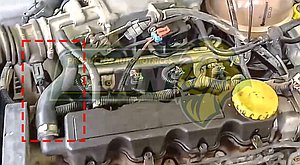 MANGUERA DESCARGA DE GASES VENTEO G.M. CHEVY 1.6L 97-13, CORSA 1.8L 03-08, TORNADO 1.8L 04-12 “SALIDA TAPA PUNTERIA” (93231224)