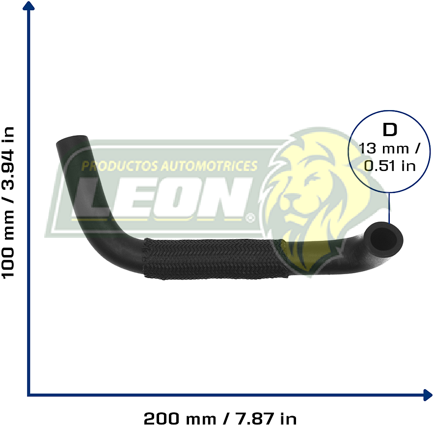 MANGUERA DESCARGA DE GASES ATOS 1.0 01-04, 1.1L 05-12 (2672202510)