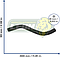 MANGUERA CALEFACCION TOYOTA CRESSIDA L6 2.8L 1984, G.M. MONTANA V6 3.4L 01-05, CHRYSLER GRAND VOYAGER L4 2.4L 1997, PLYMOUTH VOYAGER	 L4 2.4L 2000, HYNDAI ACCENT L4 1.6L 01-02, HONDA ACCORD V6 3.0L 06-07, DODGE CARAVAN L4 2.4L 97-00, GRAND CARAVAN L4 2.4L 1997 (CALEFACTOR A VALVULA) (79725S10K01, 10323602) Ø: 15 mm, L: 80x300 mm, LONGITUD: 310 mm"