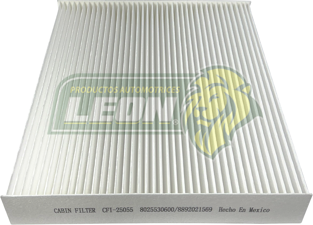 FILTRO DE CABINA GEELY TURBO 2.0L, MONJARO 2026 (8025530600, 8892021569)