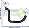MANGUERA RAD. INF. CHRYSLER GRAND VOYAGER V6 3.0L 87-88, PLYMOUTH VOYAGER V6 3.0L 87-88, DODGE CARAVAN V6 3.0L 87-88, GRAND CARAVAN V6 3.0L 87-88 (15592551, 4266987, H0061378) Ø: 32 mm, L: 290x410 mm, LONGITUD: 740 mm