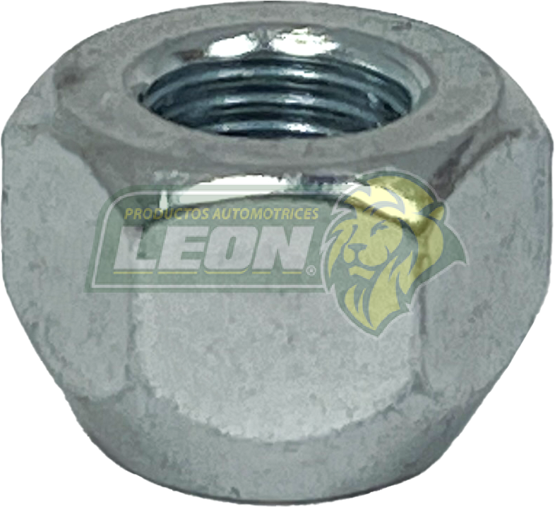 TUERCA CONICA NISSAN 12x1.25 mm LL. 21 mm (13/16) (04-030)  “GALVANIZADA”
