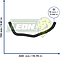 MANGUERA REFRIG. FORD FOCUS L4 2.0L 03-13 DEPOSITO DE ANTICONGELANTE (157G8A582AJ) Ø: 15 mm, L: 150x400 mm
