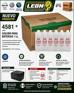 LIQUIDO PARA BATERIAS 1 Lt.