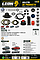 REPUESTO PALANCA VEL. Y VARILLAJE VW GOLF, JETTA, A2, A3, DERBY REPUESTO SUP. COMPLETO (28 pzas.)