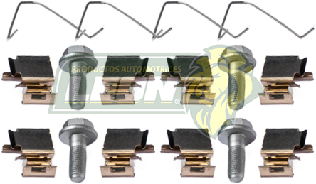 BALATA F.D. RENAULT KWID 3C 1.0L 19-21 R.D. (INCLUYE SEGUROS Y TORNILLOS)