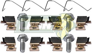 BALATA F.D. RENAULT KWID 3C 1.0L 19-21 R.D. (INCLUYE SEGUROS Y TORNILLOS)
