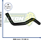 MANGUERA RAD. INF. TOYOTA COROLLA 1.8L 93-97 Ø: 31 mm, L: 300x370 mm, LONGITUD: 470 mm
