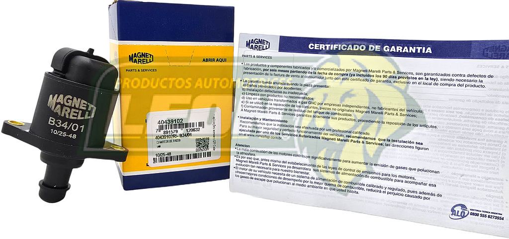 VALVULA IAC VW POINTER 1.8 00-09, POINTER 2.0 GTI 00-03, POINTER PICK UP 1.8 00-04, VAN 1.8 03-09 (PUNTA PLASTICO)