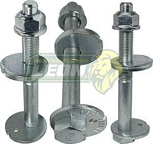 TORNILLO EXCENTRICO NISSAN URVAN, NV350 02-22 2.4, 2.5, 3.0L 4C. 16V. GASOLINA Y DIESEL 12 Y 15 PASAJEROS “INFERIOR” “KIT c/TUERCA Y RONDANA” EN BLISTER LEÓN